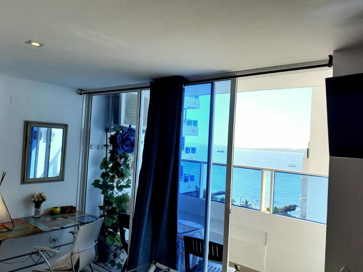Aparta Estudio Confortable Vista Al Mar Cartagena  Exterior foto